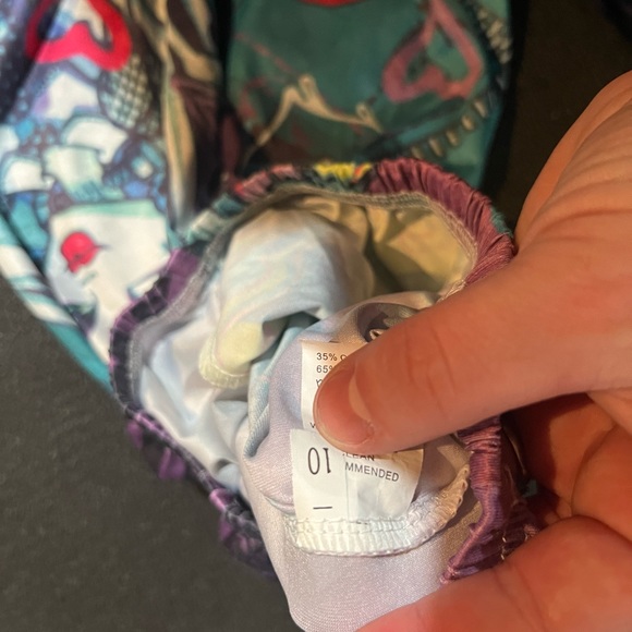 NWOT super unique girls leggings Sz 10 - Picture 2 of 3